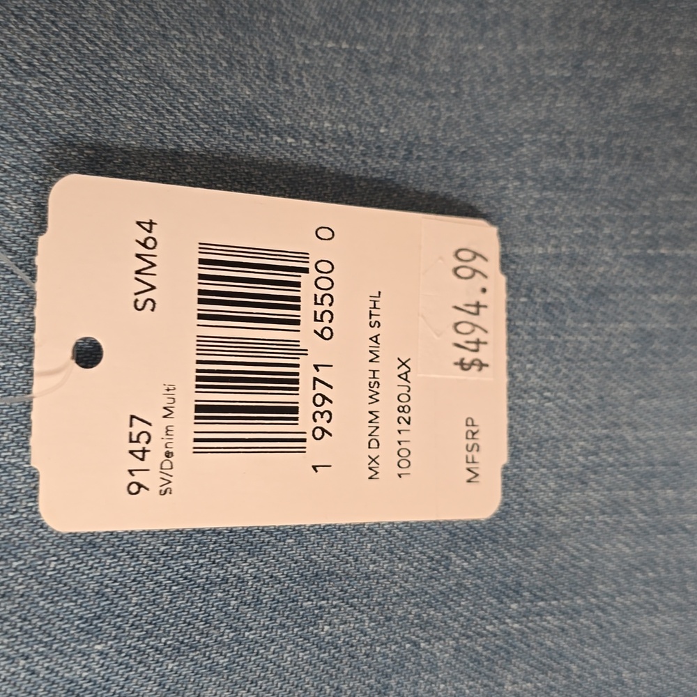Coach Denim Satchel, Handbag NWT - Picture 4 of 8